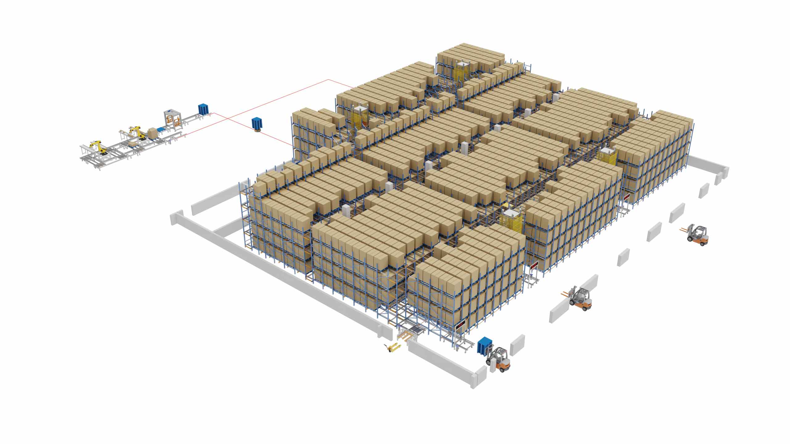 Cold Storage Shuttle Racking Cold Storage Shuttle Racking