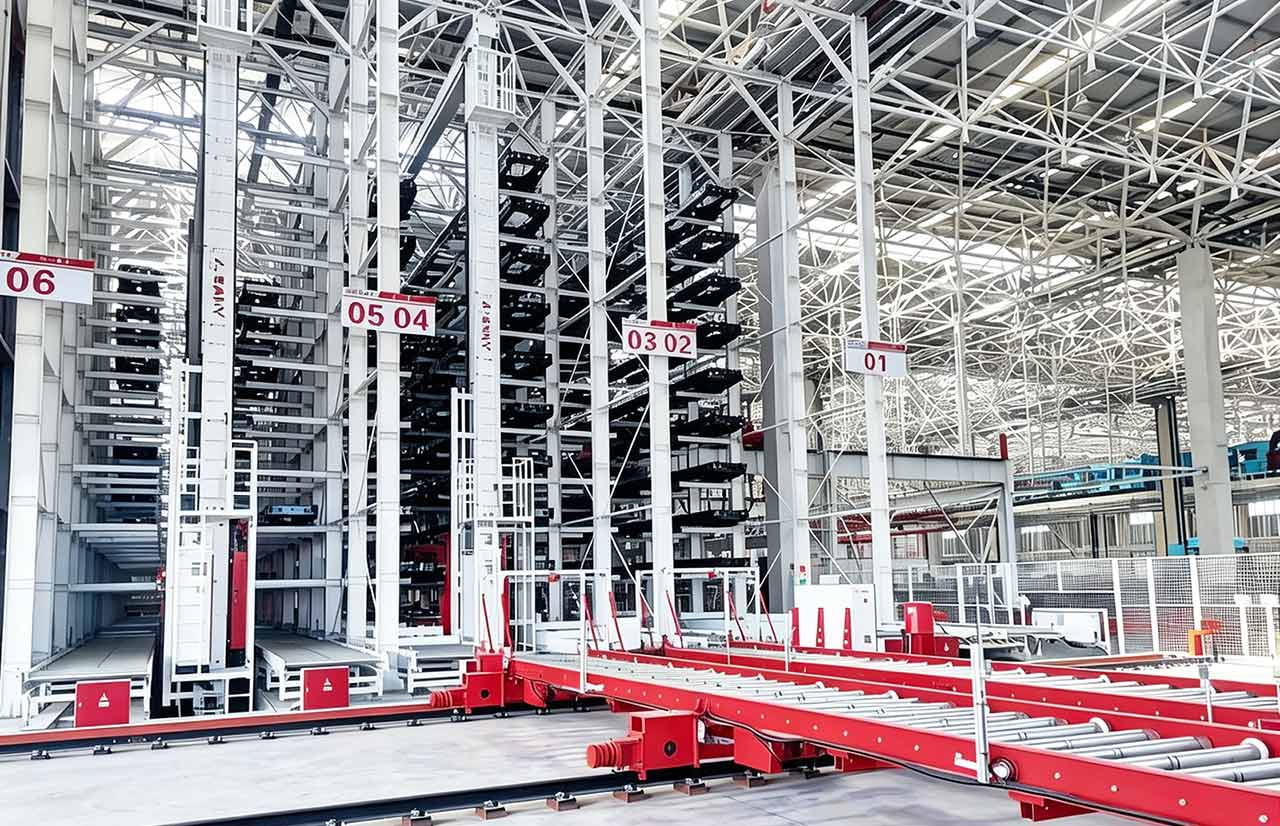 Automated AS/RS Stacker Crane Racking Automated AS/RS Stacker Crane Racking
