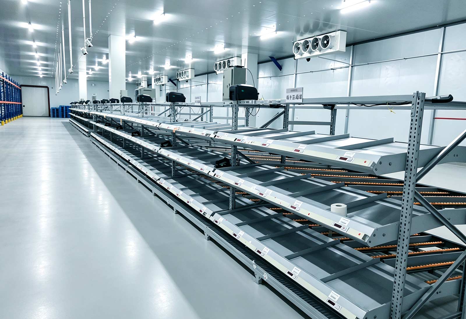 Carton flow racking Carton flow racking